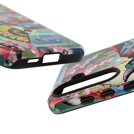 Cyberpunk Geisha Phone Cases