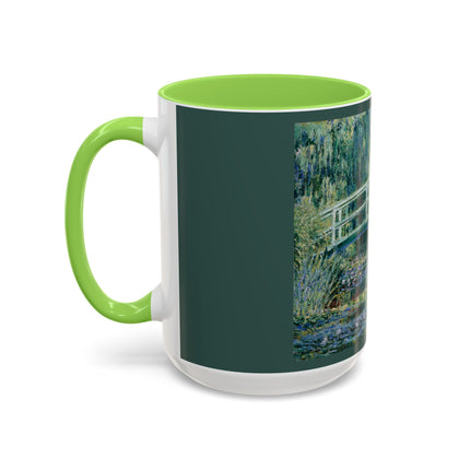 Water Lilies and Japanese Bridge by Claude Monet Colorful Mugs (11oz, 15oz)