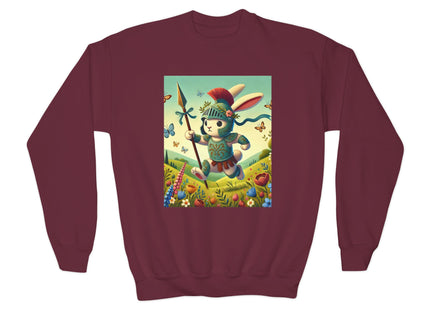 Rabbit Gladiator Youth Crewneck Sweatshirt
