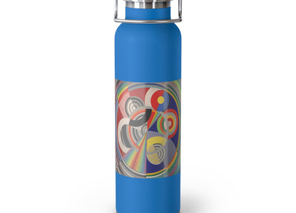 Rythme No. 1 by Robert Delaunay Copper Vacuum Insulated Bottle, 22oz