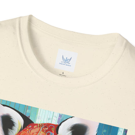 Cybernetic Red Panda Softstyle T-Shirt