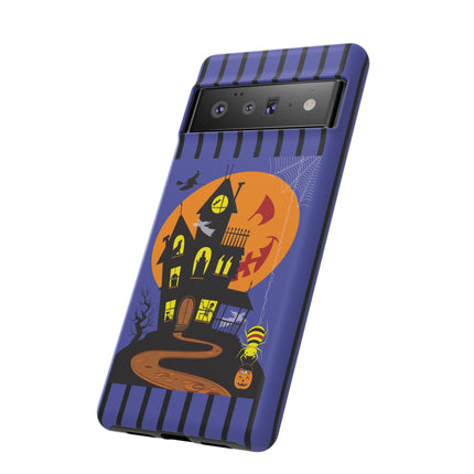 Halloween Night at the Haunted House Phone Cases