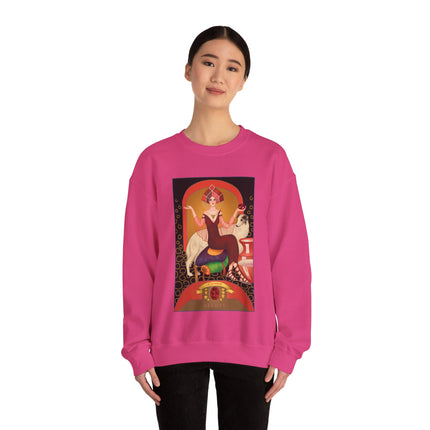 January & Garnet (from the Gem Series) by Sofia Chiostri Heavy Blend™ Crewneck Sweatshirt