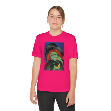 Mirror, Mirror A Witch's Touch Youth Competitor Tee