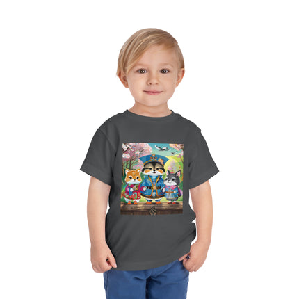 Fluffy Explorers Toddler Short Sleeve Tee