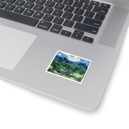 Olive Trees by Vincent Van Gogh Kiss-Cut Stickers (4 Sizes)