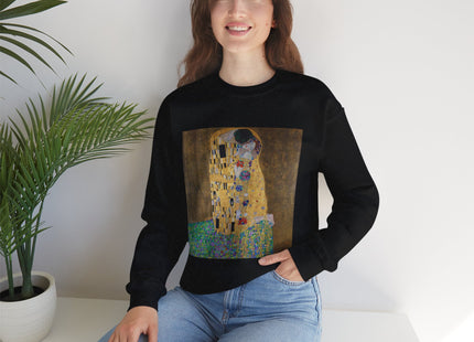 The Kiss by Gustav Klimt Heavy Blend™ Crewneck Sweatshirt
