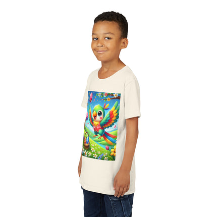 Easter Parrot Youth Short Sleeve Tee