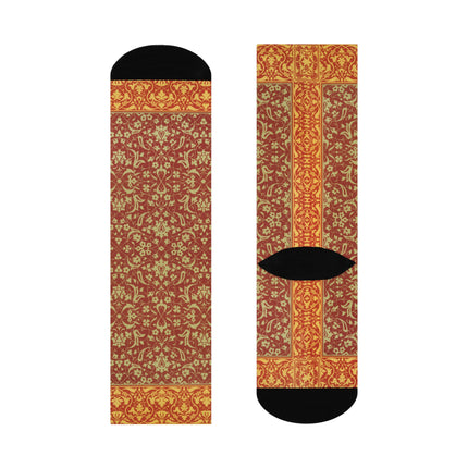 Arabesques by Émile Prisse d'Avennes Cushioned Crew Socks