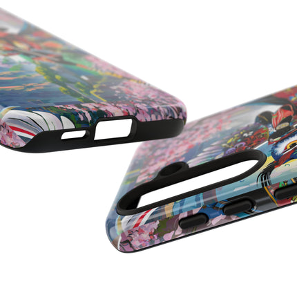 Cyberpunk Samurai Owl Phone Cases