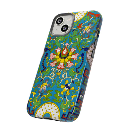 Chinese Floral Illustration by Owen Jones Phone Cases
