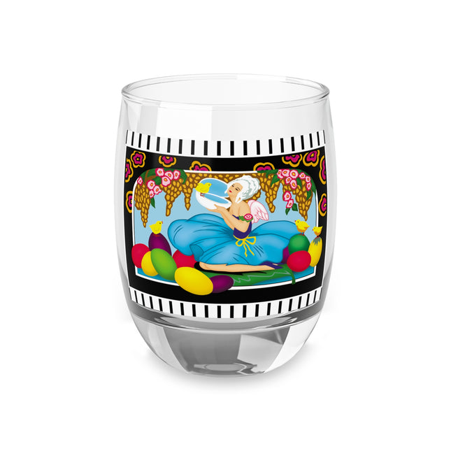 Blooms and Chicks Whiskey Glass