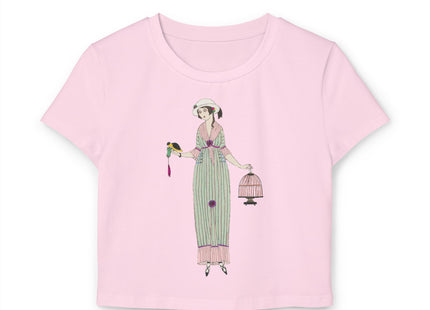 Illustrated Elegance – Parisian Fashion Tee
