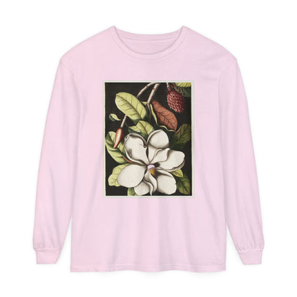 Natural History Plate 61 by Mark Catesby Garment-dyed Long Sleeve T-Shirt