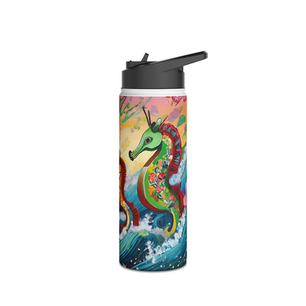 Seahorse Symphony Stainless Steel Water Bottle