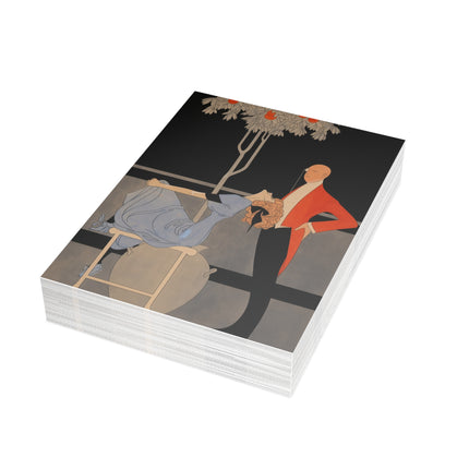 🍊🥂 The Lady Beneath The Orange Tree Postcard Bundles – Art Deco Garden Romance