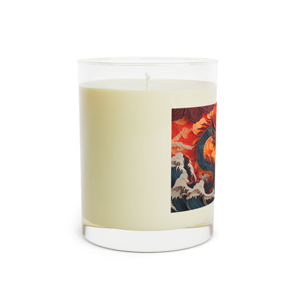 Emergence of the Dragon Scented Candle - Full Glass, 11oz - The White Tea & Fig, The Lavender & Sage, and The Ocean Mist & Moss