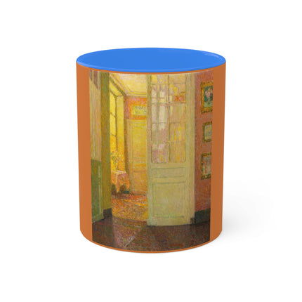 Interior, Window Light by Henri Le Sidaner Colorful Mugs, 11oz