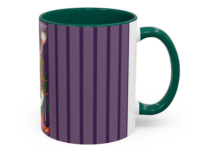 Countdown to Christmas Elegance Colorful Mugs (11oz, 15oz)