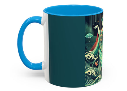 Mermaid Queen Rising from the Deep Colorful Mugs (11oz, 15oz)