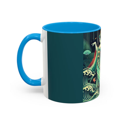 Mermaid Queen Rising from the Deep Colorful Mugs (11oz, 15oz)