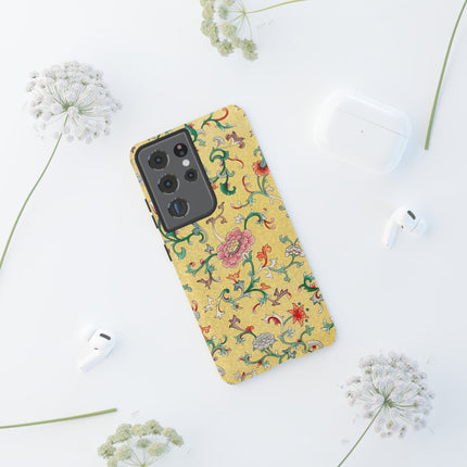 Flower Illustration by Owen Jones Phone Cases