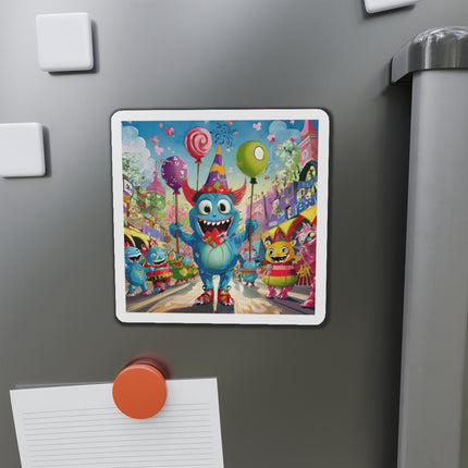 Monster Parade Madness Die-Cut Magnets (5 Sizes)