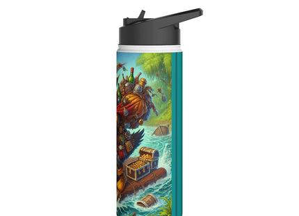 The Daring Drake Stainless Steel Water Bottle, Standard Lid
