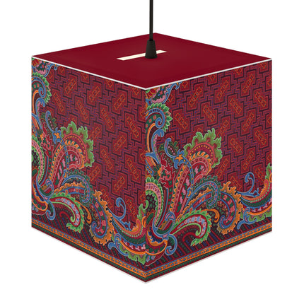 Design for a Carpet by Anonymous I Light Cube Lamp