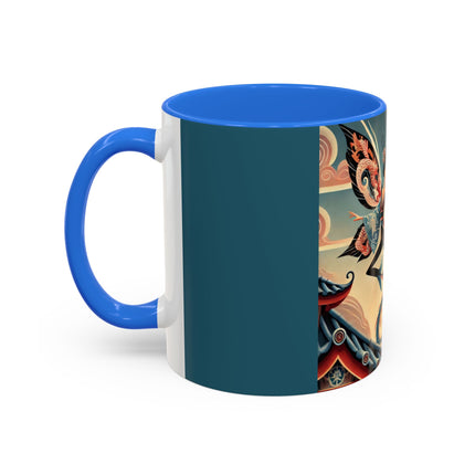 Dragon Fairy of the Temple Colorful Mugs (11oz, 15oz)