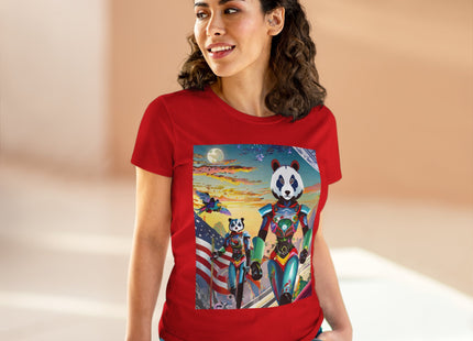 Cyber Punk Robots Cotton Tee