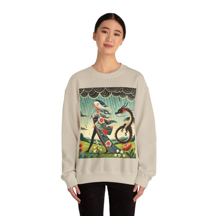 The Dragon Fairy’s Stride Heavy Blend™ Crewneck Sweatshirt