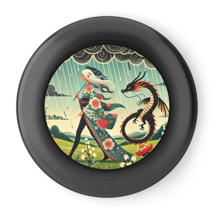 Dragon Fairy’s Stride Wham-O Frisbee – Stormfire Grace & Blossoming Power