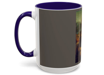 Mona Lisa by Leonardo da Vinci Colorful Mugs (11oz, 15oz)
