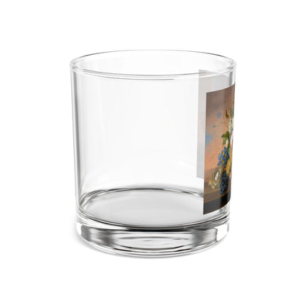 Floral Still Life Rocks Glass, 10oz