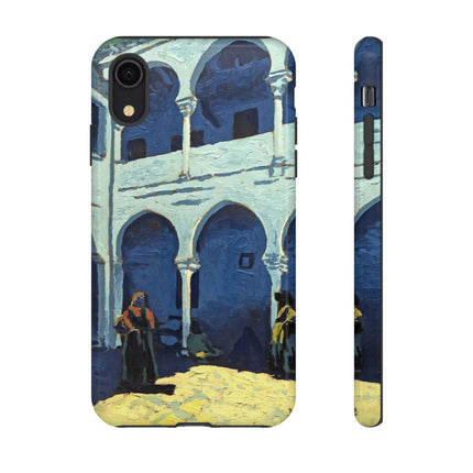 Courtyard of Moroccan Riad by George Gaudion Phone Cases