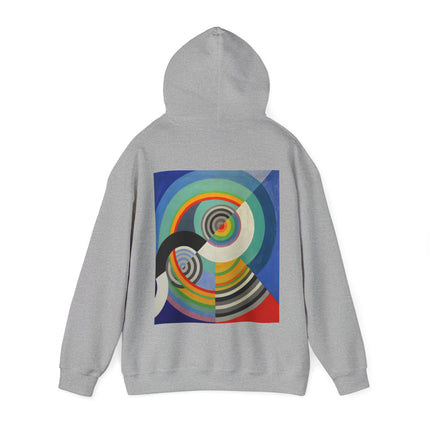Rythme No. 3 by Robert Delaunay Heavy Blend™ Hooded Sweatshirt