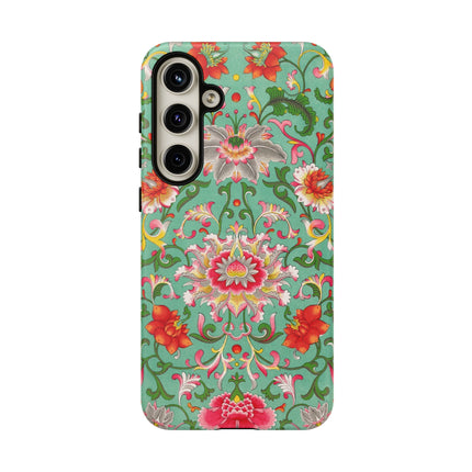 Colorful Floral Pattern by Owen Jones Phone Cases