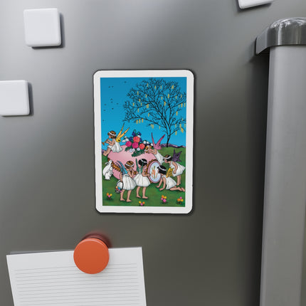 Enchanted Easter Gathering Die-Cut Magnets (5 Sizes)