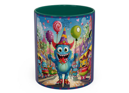 Monster Parade Madness Colorful Mugs (11oz, 15oz)