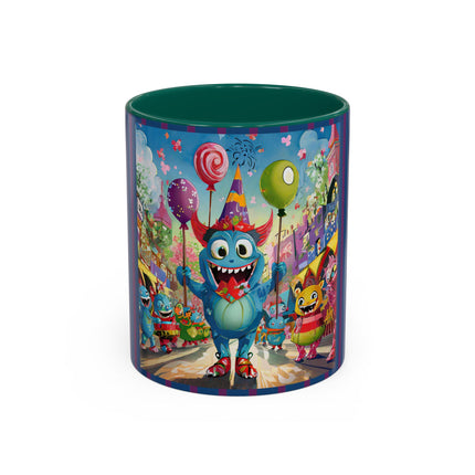 Monster Parade Madness Colorful Mugs (11oz, 15oz)