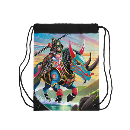 Bio-Mech Beast Drawstring Bag