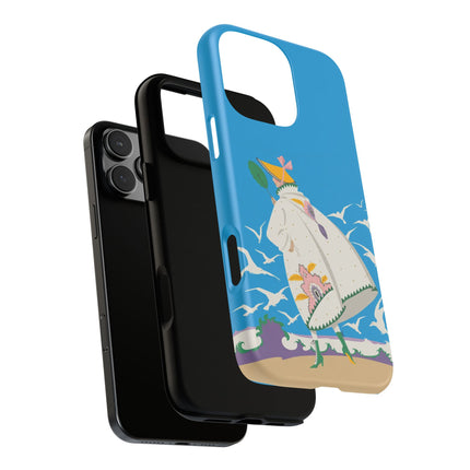 Seaside Wanderer Phone Case – Whimsical Charm & Coastal Delight