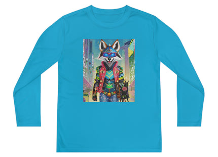Cyber Hyena Youth Long Sleeve Competitor Tee