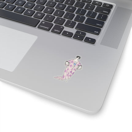 Hesitation–Déshabillé (Hesitation) by Charles Martin Kiss-Cut Stickers (4 Sizes)