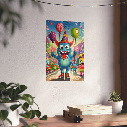 Monster Parade Madness Fine Art Posters