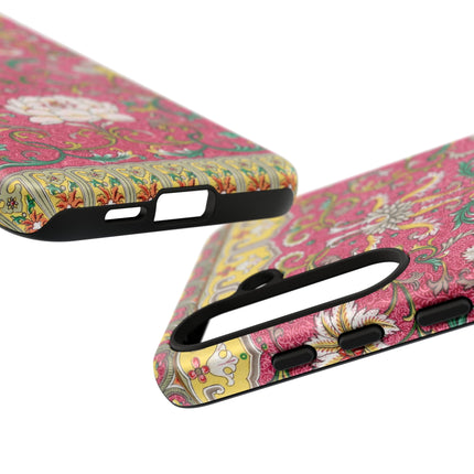 Pink Floral Pattern by Owen Jones Phone Cases