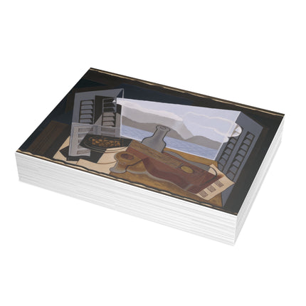 Open Window by Juan Gris Greeting Cards (1, 10, 30, and 50pcs)