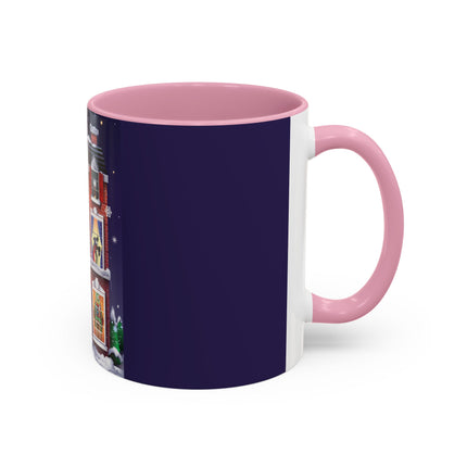 A Christmas Eve Celebration Colorful Mugs (11oz, 15oz)