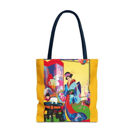 A Timeless Journey by Umberto Brunelleschi Tote Bag (AOP)